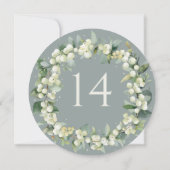 シーフオムスノーベリー結婚+ユーカリの表番号 (裏面)