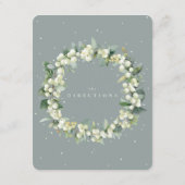 シーフオムスノーベリー+ユーカリプトゥスガーランド方向 エンクロージャーカード (裏面)