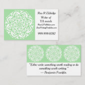 シーフオムマンダラ 名刺 (正面/裏面)