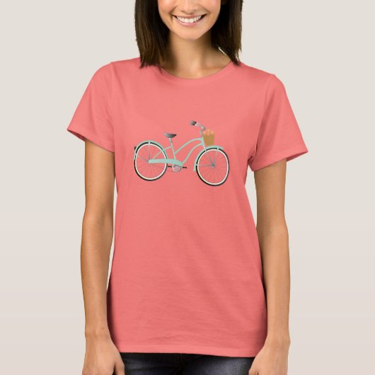 シーフオム自転車 Tシャツ (正面)