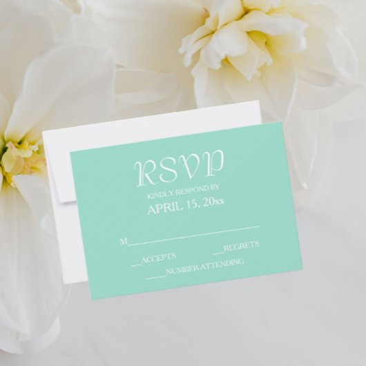 シーフシンプルアスタイル結婚ズ 出欠カード