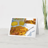 シーフスペインのード料理 カード (正面)