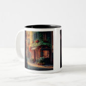 シーフランスのンTwo-Tone Mug, 11 oz ツートーンマグカップ (正面左)