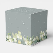 シーフロムグリーンスノーベリー+ユーカリブライダルシャワー フェイバーボックス (裏面サイド)