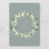 シーフロムグリーンスノーベリー+ユーカリプトゥスウィンターウェディング プログラム (裏面)