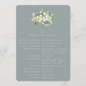 シーフロムグリーンスノーベリー+ユーカリプトス結婚ブーケ プログラム (裏面)