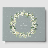 シーフロムグリーンスノーベリー+ユーカリリース結婚ズ ゲストブック (正面)