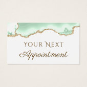 シーフロムグリーン瑪瑙アポイントメントカード (正面)
