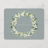 シーフロムスノーベリー+ユーカリブーケ披露宴 エンクロージャーカード (裏面)