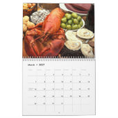 シーフードのカレンダー カレンダー (3月 2027)