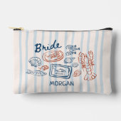 シーフードのバチェロレッテ アクセサリーポーチ (正面)