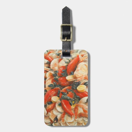 シーフードの催し2010年 ラゲッジタグ (正面縦)