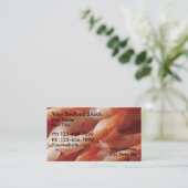シーフードの名刺 名刺 (スタンド正面)