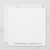 シーフードの沸騰ビーチのパーティの招待状 招待状 (裏面)