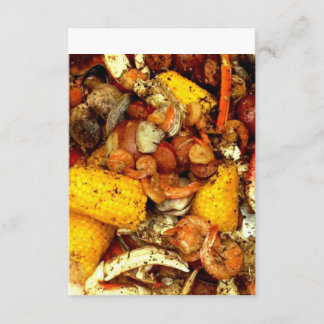 シーフードの沸騰招待状 招待状