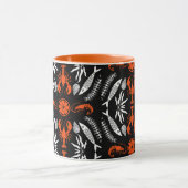 シーフードアートデコールプリント マグカップ (中央)