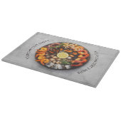 シーフードカスタム文字皿 カッティングボード (角)