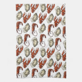 シーフードキッチンタオル キッチンタオル (縦)