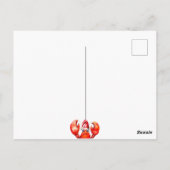 シーフードクリスマスパーティー ポストカード (裏面)