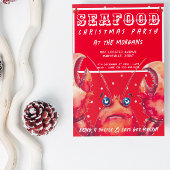 シーフードクリスマスパーティー ポストカード