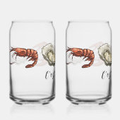 シーフードグラス缶 ガラス缶 (正面)