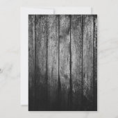 シーフードサマークロウフィッシュ誕生日パーティー 招待状 (裏面)