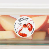 シーフードスパイス調味料 ラベル (貼付)