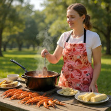 シーフードスペクタブルオールオーバープリントエプロン