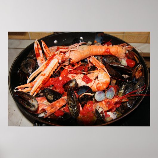 シーフードスープ ポスター (正面)