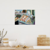 シーフードセールアートポスタープリント(Pike Place Seattle) ポスター (キッチン)