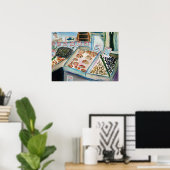 シーフードセールアートポスタープリント(Pike Place Seattle) ポスター (ホームオフィス)