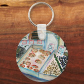 シーフードセールキーチェーン(パイクプレイスシアトル) キーホルダー (正面)