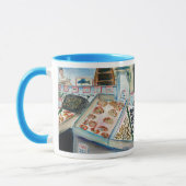 シーフードセールマグ(パイクプレイスシアトル) マグカップ (左)