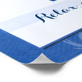 シーフードテーマパーティーの装飾 ポスター (角)