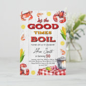 シーフードバースデーパーティー 招待状 (スタンド正面)