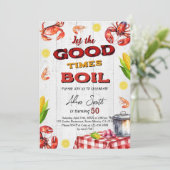 シーフードバースデーパーティー 招待状 (スタンド正面)