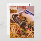 シーフードパスタクラムフード ポストカード (正面/裏面)