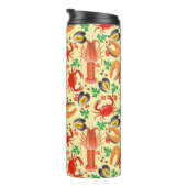 シーフードパターン タンブラー (回転右)