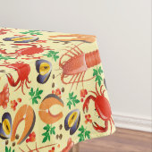 シーフードパターン テーブルクロス (インサイチュ)
