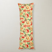 シーフードパターン ボディピロー (裏面 (縦))