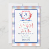 シーフードパーティーのご案内, ローカントリー・ボイルの招待状 招待状 (正面)