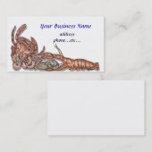 シーフードビジネスカード 名刺 (正面/裏面)