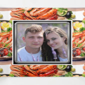 シーフードブロイルパエラディナーリハーサルパーティー 三つ折り招待状 (内部中)