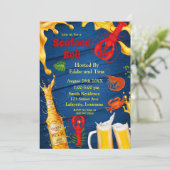 シーフードボイルとビールパーティの招待状 (スタンド正面)