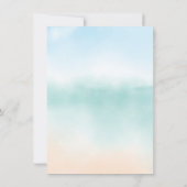 シーフードボイルカップル婚約カニパーティー 招待状 (裏面)