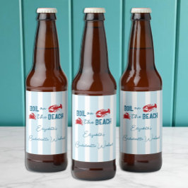 シーフードボイルバチェラー・パーティー ビールラベル