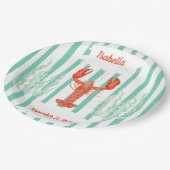 シーフードボイルパーティーカスタム-ロブスターブランチ ペーパープレート (アングル)