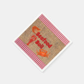 シーフードボイルパーティー スタンダードカクテルナプキン (角)