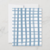 シーフードボイル婚約リハーサルディナーパーティー 招待状 (裏面)