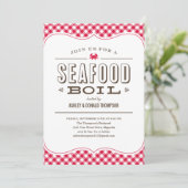 シーフードボイル招待状 招待状 (スタンド正面)